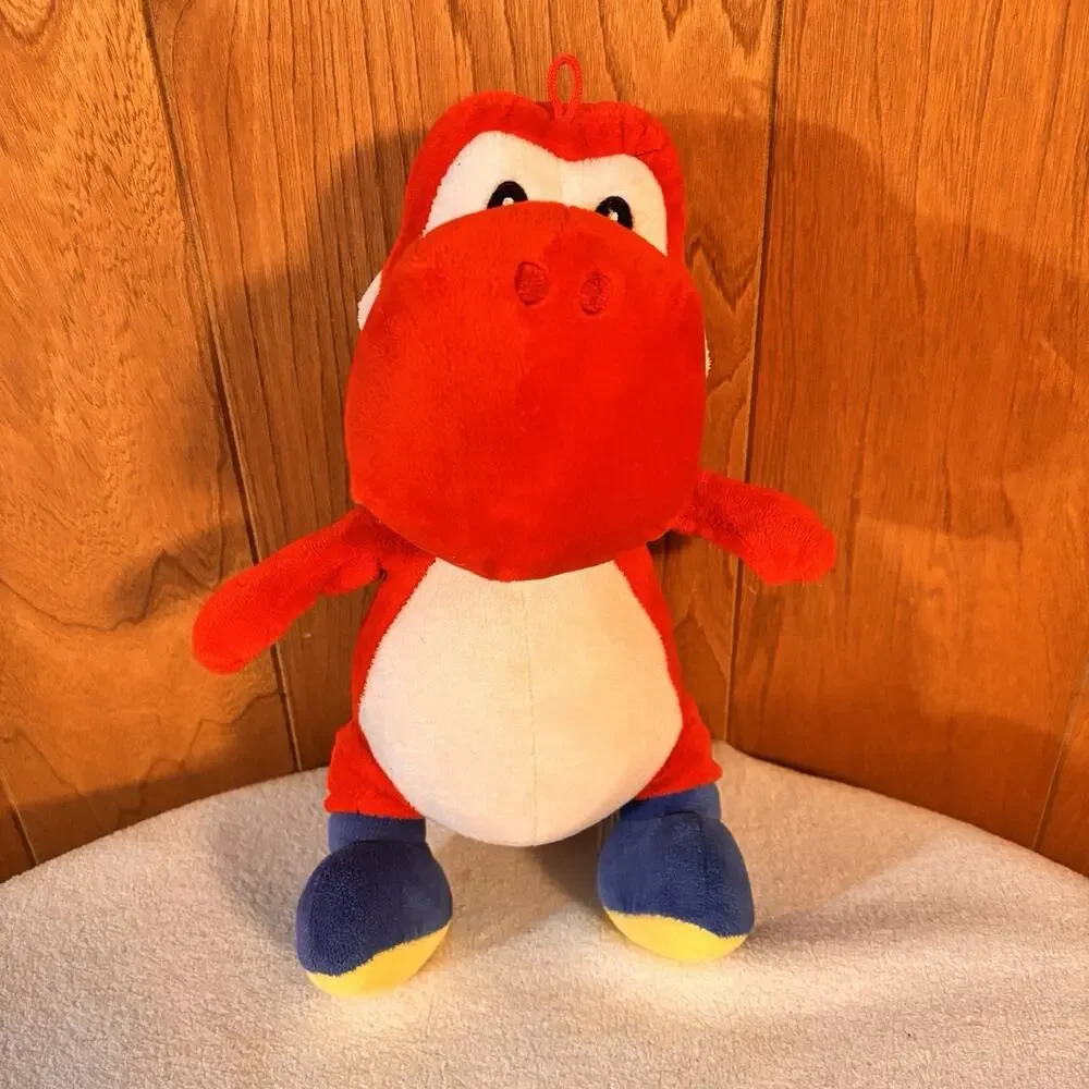 Super Mario Red Yoshi Plush 15” Nintendo Stuffed Animal Toy 2017